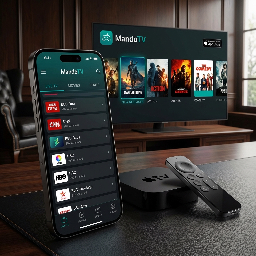 IPTV24 IPTV en iPhone y Apple TV